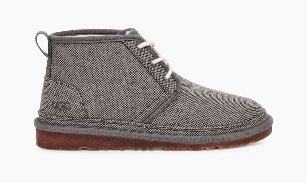 Ugg Chukka Boots Canada - Ugg Men's Neumel Natural Grey